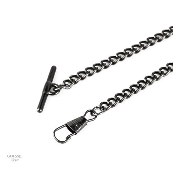 Chaîne élégante pour montre à gousset, look sophistiqué