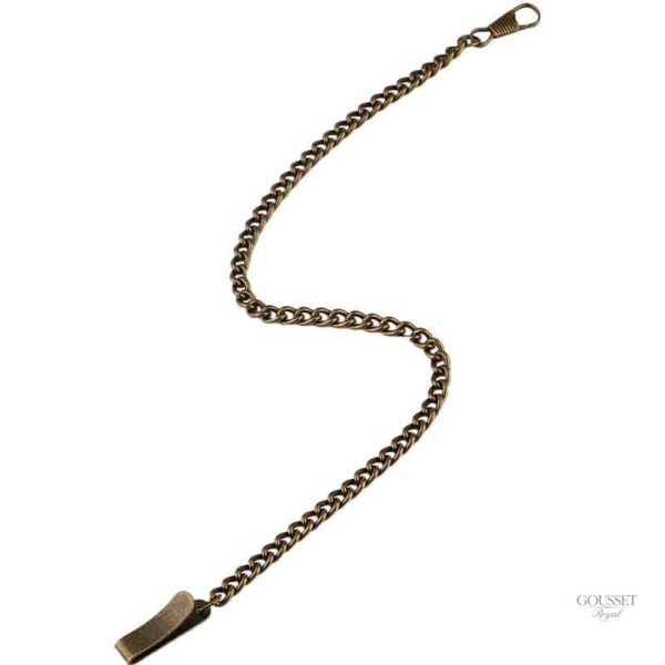 Chaîne décorative pour montre à gousset rétro