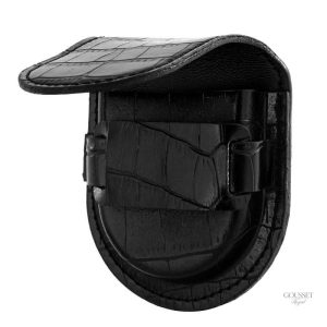 Accessoire de montre à gousset en finition noire