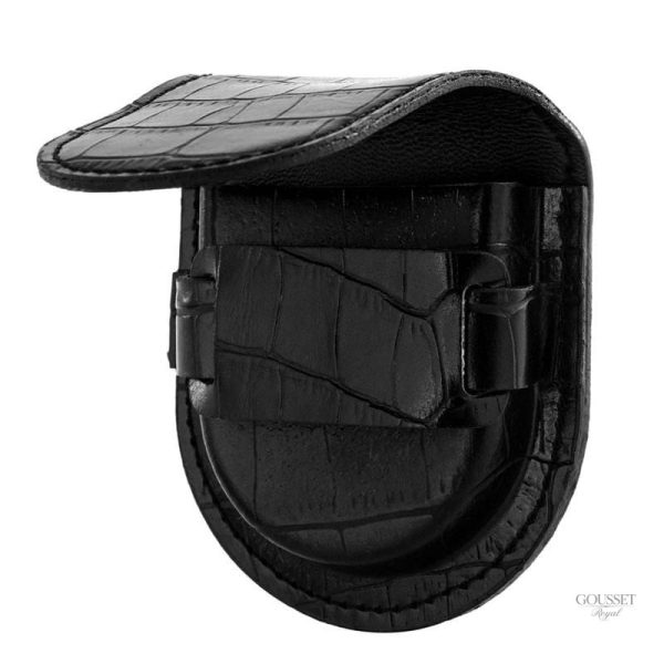 Accessoire de montre à gousset en finition noire