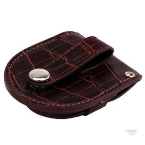 Étui de protection pour montre, finition rouge chic