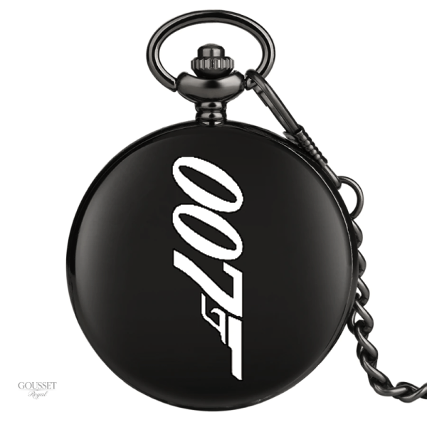 Montre à gousset homme 007 élégante et raffinée