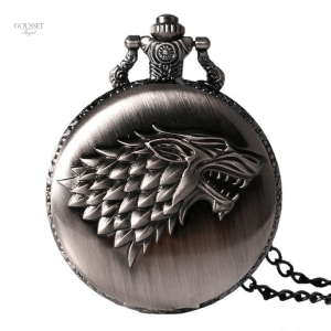 Montre à gousset homme inspirée de Game Of Thrones