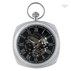Montre à gousset homme en argent