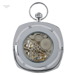 Montre de poche argentée pour homme