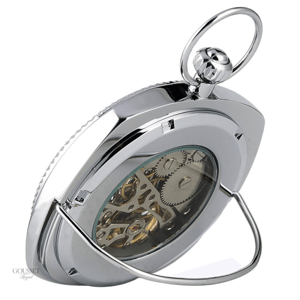 Accessoire vintage : montre à gousset argent