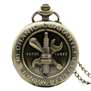 Montre à gousset mécanique pour homme
