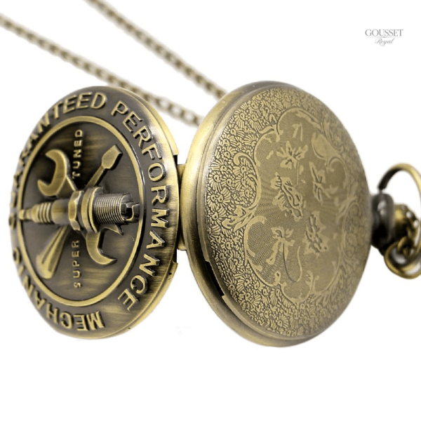 Montre à gousset classique pour homme