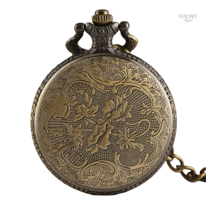 Accessoire élégant pour homme, montre à gousset originale