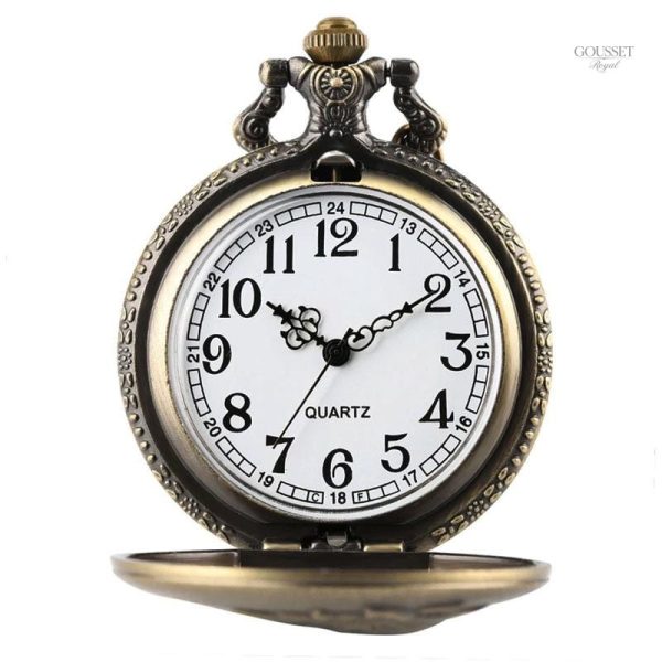 Montre à gousset élégante pour homme