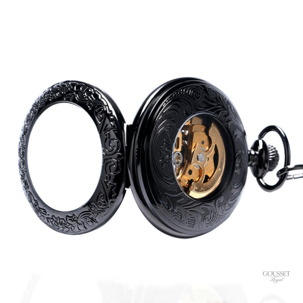 Accessoire horloger ancien en couleur noire