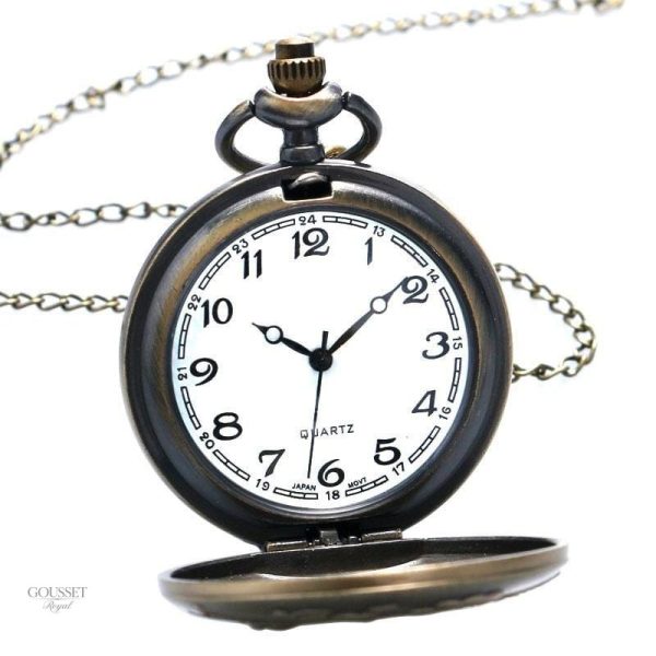 Accessoire vintage homme, montre à gousset