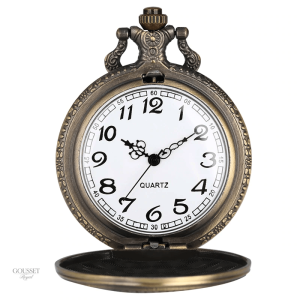 Montre à gousset au design unique pour passionnés de crypto