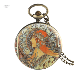 Montre à gousset femme bohème élégante et vintage