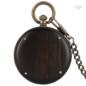 Accessoire masculin : montre à gousset Green Edition