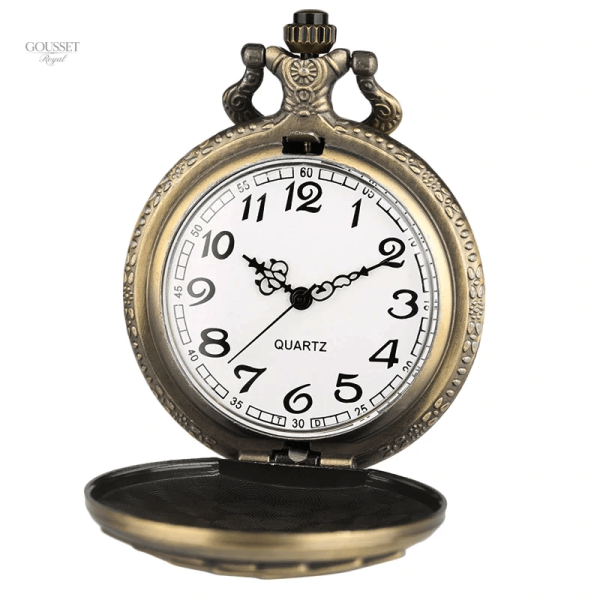 Accessoire élégant pour homme, montre à gousset camion