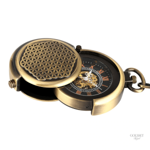 Montre à gousset vintage en métal