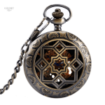 Montre à gousset femme coquillage élégante