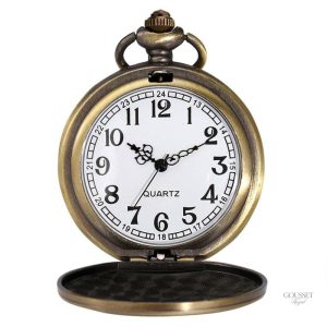 Accessoire masculin : montre à gousset inspirée du Far West