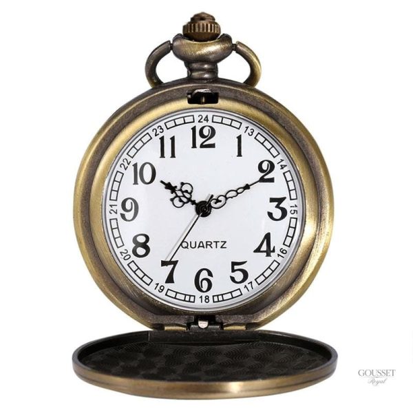 Accessoire masculin : montre à gousset inspirée du Far West