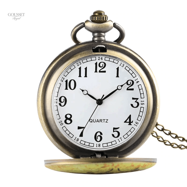 Design unique de montre à gousset avec étoiles et danseuses