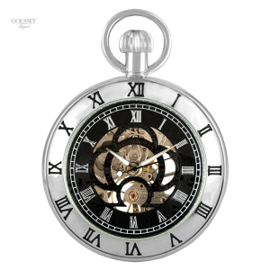 Montre à gousset ancienne en argent