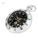 Montre à gousset vintage en métal argenté