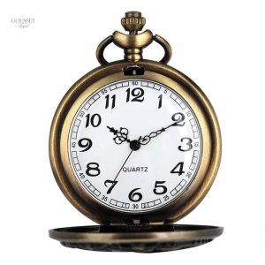 Montre à gousset au motif de dragon pour un style unique