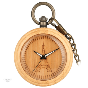 Montre à gousset homme Paris élégante et intemporelle