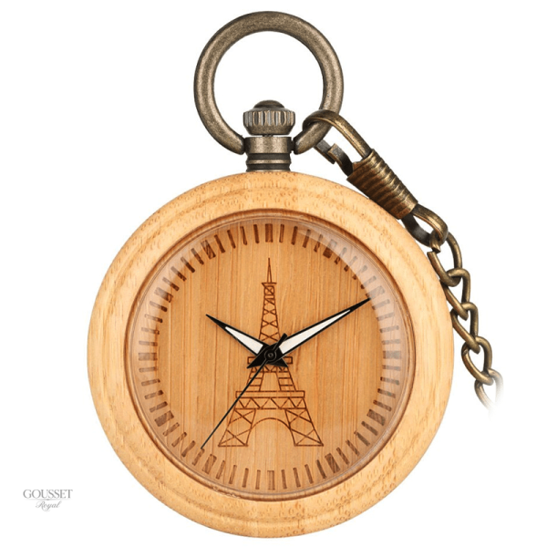 Montre à gousset homme Paris élégante et intemporelle