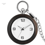 Accessoire élégant, montre à gousset en bois
