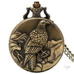 Montre à gousset homme Aigle Royal élégante