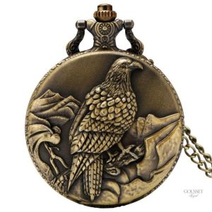Montre à gousset homme Aigle Royal élégante