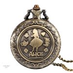 Montre à gousset femme Alice au Pays des Merveilles