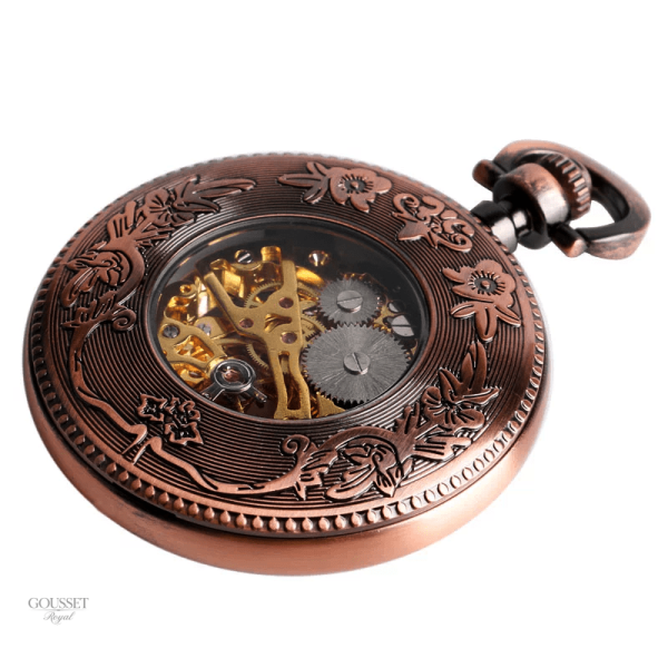 Accessoire horloger ancien en cuivre