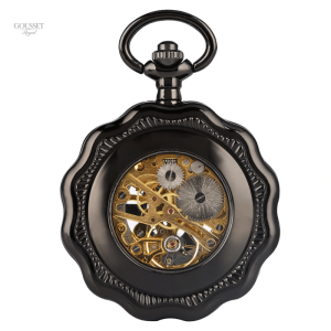 Accessoire vintage pour femme, montre à gousset
