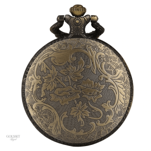 Accessoire féminin montre à gousset arbre de vie