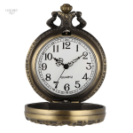 Montre à gousset design arbre de vie pour femme