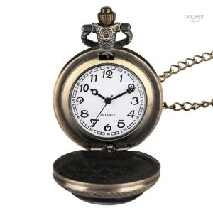 Montre à gousset originale pour passionnées de félins