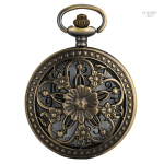 Montre à gousset femme fleurs élégante et délicate