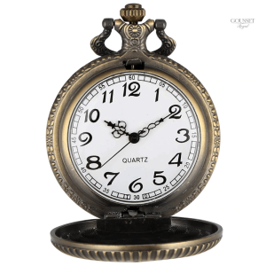 Design classique de montre à gousset pour franc-maçon