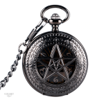 Montre à gousset gothique pour femme élégante