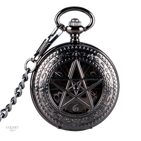 Montre à gousset gothique pour femme élégante