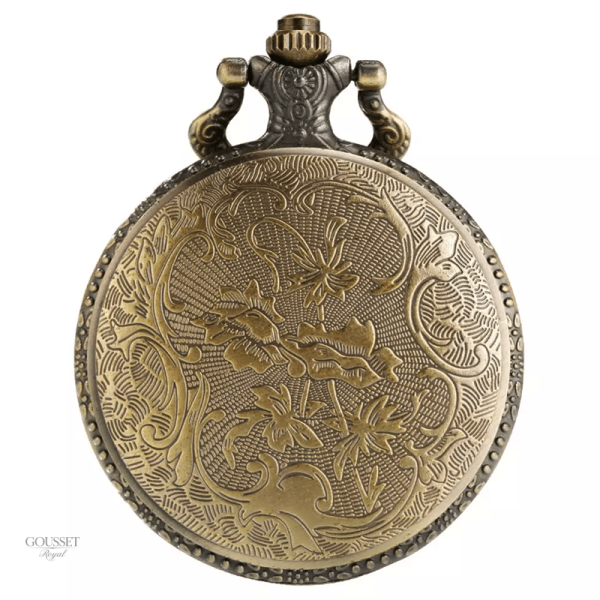 Montre à gousset hibou pour femme