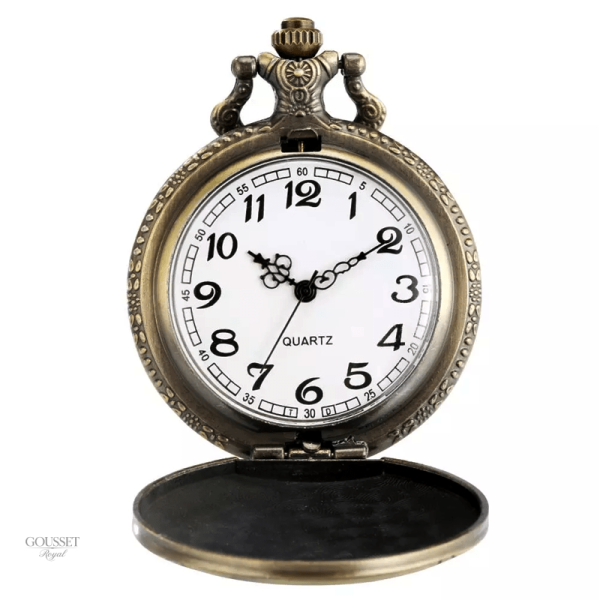Accessoire féminin : montre à gousset hibou
