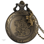 Montre à gousset femme Alice au pays des merveilles