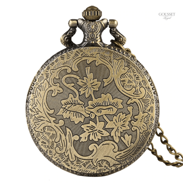 Accessoire féminin : montre à gousset inspirée d'Alice