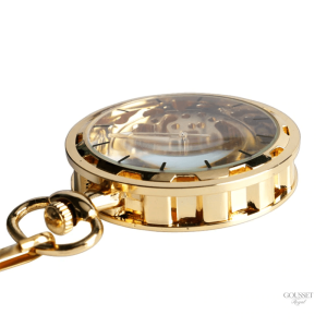 Montre gousset dorée pour homme, style classique
