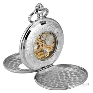 Montre à gousset mécanique au style rétro