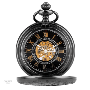 Gousset ancien au design steampunk élégant